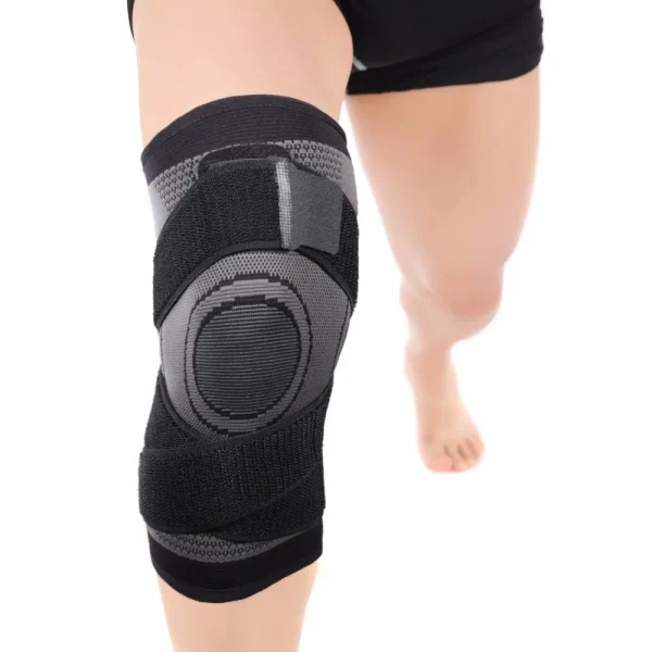 Sports Fitness Knee Support Sleeve | Elastic Nylon Compression Brace for Basketball and Workouts - Image 5