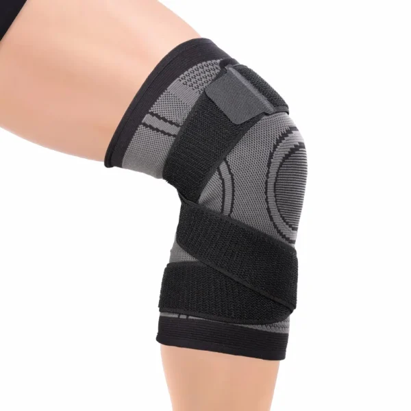 Sports Fitness Knee Support Sleeve | Elastic Nylon Compression Brace for Basketball and Workouts - Image 6