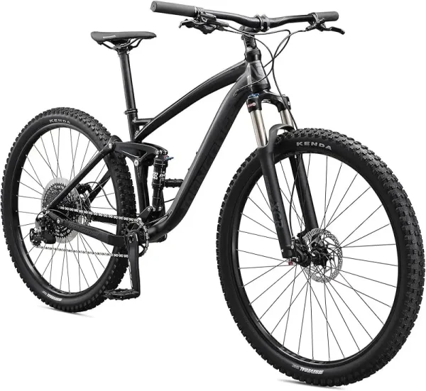 Mongoose Salvo Comp | Trail & Sport Mountain Bike for Adults, 12/18-Speed Trigger Shifter, 29-Inch Wheels, Full Suspension - Image 7