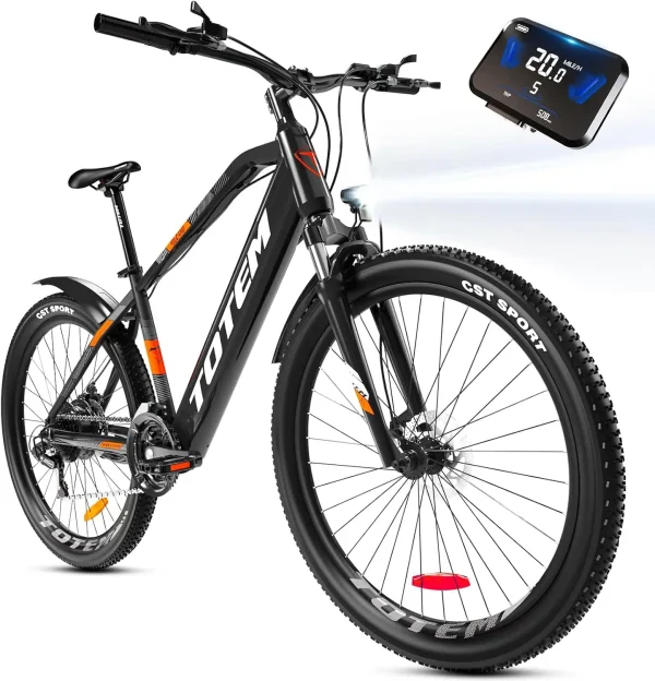 Totem Volcano 2.0 Electric Mountain Bike – 500W Motor (Peak 1000W) - Image 8