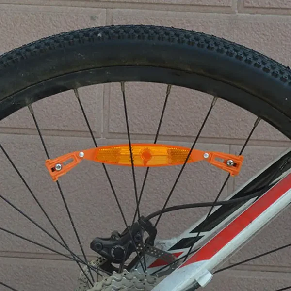 Reflective Bicycle Wheel Spoke Stickers | Safety & DIY Decor Cycling Reflector Kit - Image 4