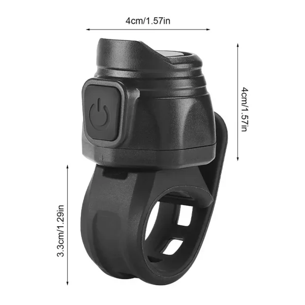 Bicycle Electric Horn – 80dB USB Rechargeable Loud Bell for E-Bikes, Scooters, and Road Bikes - Image 7