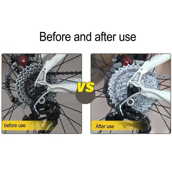 Portable Bicycle and Motorcycle Chain Cleaner | Bike Brushes and Scrubber Wash Tool for MTB, Road Bikes, and Cycling Maintenance - Image 4