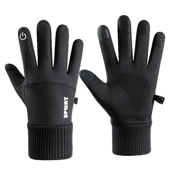 Winter Motorcycle Gloves | Heated Waterproof Full-Finger Gloves for Riding, Skiing, and Touch Screen Use - Image 7